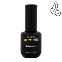 GlazeMe Base Coat Low Allergen - Gel Nail Polish