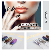 Chrome Metallic Powder KIT 