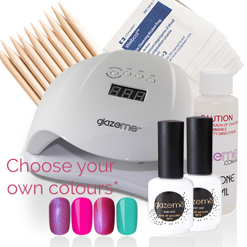 GlazeMe Starter Kit With Premium Lamp