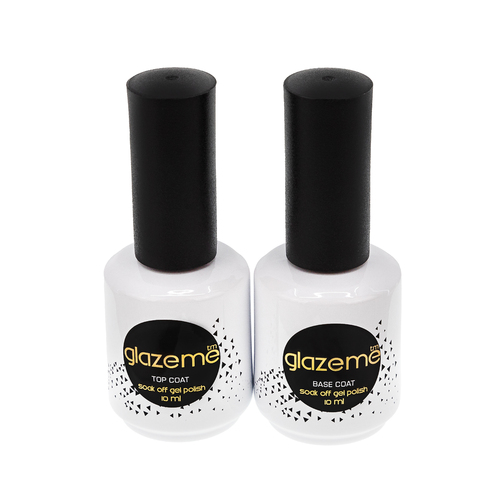 GlazeMe Top & Base  - UV Nail Polish