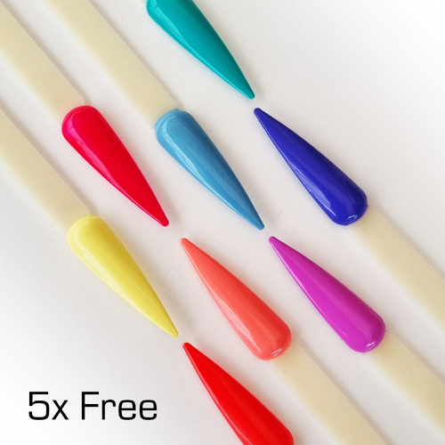 5 Free Nail Swatches
